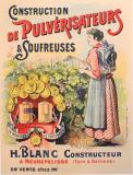  Affiche Ancienne Originale Pulvérisateurs H. Blanc - 1193151185752.jpg