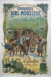  Affiche Ancienne Originale Vins mousseux A. Dalbis - 11931514921830.jpg