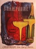  Affiche Ancienne Originale Champagne from California - 11932249111501.jpg