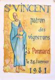  Affiche Ancienne Originale Saint Vincent Pommard - 1193225271508.jpg