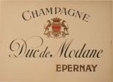  Affiche Ancienne Originale Champagne, Duc de Modane - 1193225322837.jpg