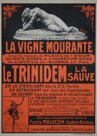  Affiche Ancienne Originale Le trinidem Par Bartet - 11931512401655.jpg