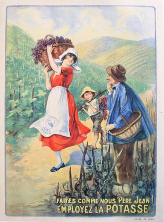  Affiche Ancienne Originale Employez la potasse Par Anonyme - 11931512781318.jpg