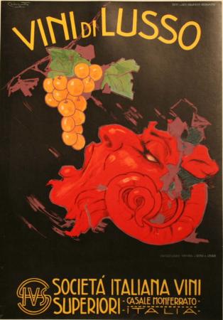  Affiche Ancienne Originale Vini di Lusso Par Codognetto - 11931519211002.jpg