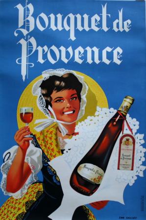  Affiche Ancienne Originale Bouquet de Provence Par Emile Gaillard - 11931551901600.jpg