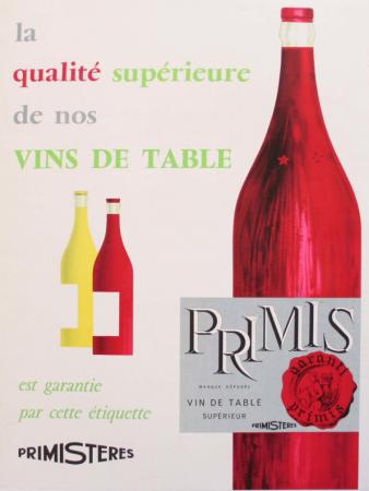  Affiche Ancienne Originale Primis vin de table supérieur Par Anonyme - 1193156560463.jpg