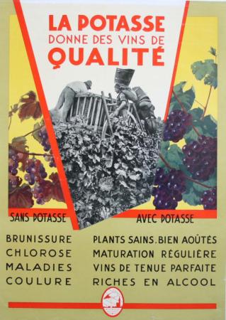  Affiche Ancienne Originale La potasse - qualité Par Anonyme - 11931565861165.jpg