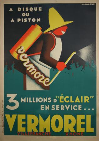  Affiche Ancienne Originale Eclair Vermorel Par C. Gadoud - 1193156648557.jpg