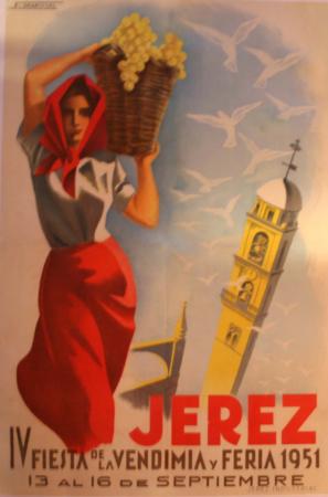  Affiche Ancienne Originale Jerez Par F. Mariscal - 1193224767145.jpg