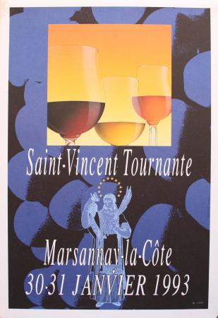  Affiche Ancienne Originale Saint Vincent Marsannay Par Anonyme - 11932256001044.jpg