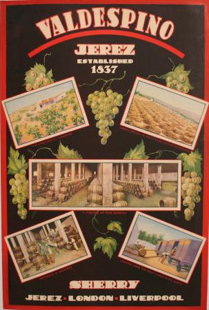  Affiche Ancienne Originale Valdespino Jerez Par Anonyme - 11932256411447.jpg