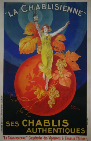  Affiche Ancienne Originale La chablisienne Par Henri Memonnier - 1193228756389.jpg