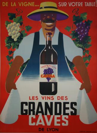  Affiche Ancienne Originale Caussa Par Anonyme - 1229360145728.jpg