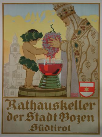  Affiche Ancienne Originale Rathauskeller Par Albert Stolz - 1229421143597.jpg