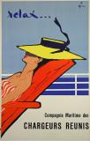 Affiche Ancienne Originale Relax .... Chargeurs réunis - 1434473091803.jpg