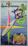 Affiche Ancienne Originale Linea Francesa - 1434473808566.jpg