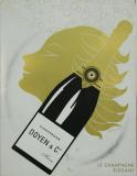 Affiche Ancienne Originale 36. Verre avec bulles sur fond or - 12898268651259.jpg