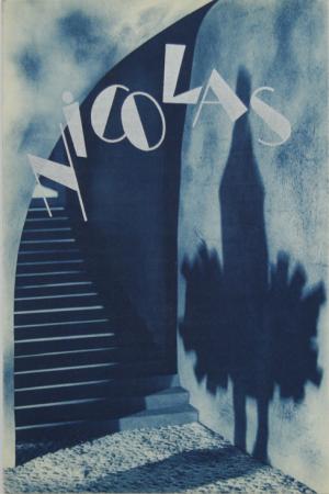  Affiche Ancienne Originale 6. Nicolas - Ombres bleues Par  - 1289582718225.jpg