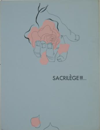  Affiche Ancienne Originale 9. Sacrilège !!!... Par Paul Iribe - 1289582837216.jpg