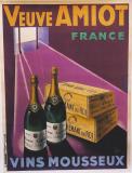 Affiche Ancienne Originale Veuve Amiot Vins mousseux - 14335019631939.jpg