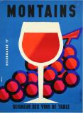 Affiche Ancienne Originale Montains, seigneur des vins de table - 14335158961413.jpg