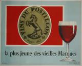 Affiche Ancienne Originale Vins du postillon, plus jeune des vieilles marques - 1433580183406.jpg