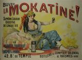 Affiche Ancienne Originale Buvez la Mokatine ! - 1433580314309.jpg