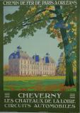  Affiche Ancienne Originale Cheverny, Chateaux de la Loire - 1353686959469.jpg