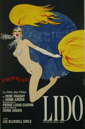  Affiche Ancienne Originale Lido Cocorico Par René Gruau - 12574349791765.jpg