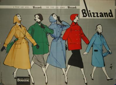  Affiche Ancienne Originale Blizzand par tous les temps Par René Gruau - 1257436831756.jpg
