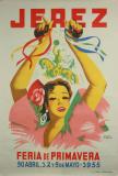  Affiche Ancienne Originale Jerez, Feria de Primavera 1955 - 1448554933656.jpg