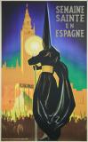 Affiche Ancienne Originale Semaine Sainte en Espagne - 14485569651294.jpg