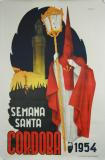  Affiche Ancienne Originale Semana santa, Cordoba 1954 - 14485569981032.jpg