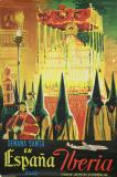 Affiche Ancienne Originale Iberia, Semana Santa en España - 14485571791241.jpg