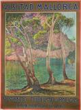 Affiche Ancienne Originale Visitad Mallorca - 14485574141172.jpg