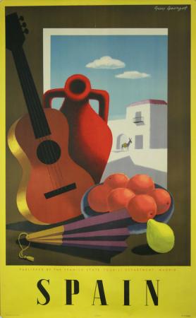  Affiche Ancienne Originale Spain Par Georget Guy - 1448554561555.jpg