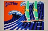  Affiche Ancienne Originale Perrier Vagues - 143376698515.jpg