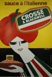  Affiche Ancienne Originale Cross & Blackwell sauce tomate  - 1433772264106.jpg