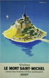 Affiche Ancienne Originale Visitez le Mont Saint-Michel - 1433774652566.jpg
