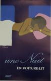 Affiche Ancienne Originale Une Nuit en voiture-lit - SNCF - 1433774675348.jpg