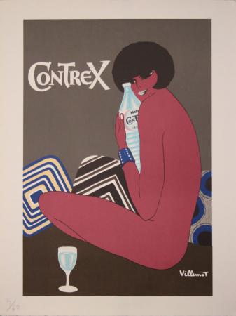  Affiche Ancienne Originale Contrex rose, N°14/60 Par Bernard Villemot - 14337720251992.jpg