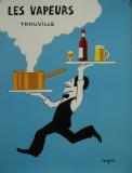 Affiche Ancienne Originale Les vapeurs Trouville - 1294756503692.jpg
