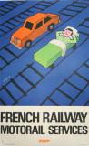 Affiche Ancienne Originale French railway motorail services - 12947579601704.jpg