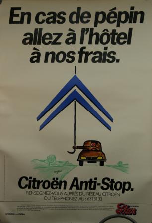  Affiche Ancienne Originale Citroën Anti-Stop Par Savignac - 12947550791581.jpg