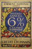  Affiche Ancienne Originale Emprunt National, Crédit Lyonnais - 123912423191.jpg