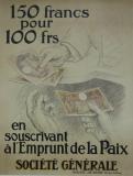  Affiche Ancienne Originale Emprunt de la paix-150 francs pour 100 frs - 1239176623114.jpg