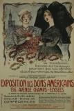 Affiche Ancienne Originale Exposition des dons américains - 12391770151263.jpg