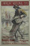 Affiche Ancienne Originale Emprunt National 1920, Banque Adam - 13496894501806.jpg