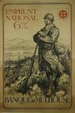 Affiche Ancienne Originale Emprunt National 6%, Banque de Mulhouse - 13496895061958.jpg