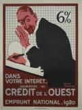 Affiche Ancienne Originale Dans votre intérêt… Souscrivez au Crédit de l - 1349689544668.jpg